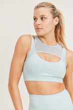 Load image into Gallery viewer, Surf Blue Harness Workout Top
