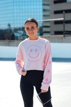 Load image into Gallery viewer, UK Cropped Sweatshirt // PINK
