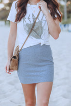 Load image into Gallery viewer, Cheetah Print Skirt // Blue
