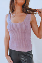 Load image into Gallery viewer, Purple Overlay Sweater
