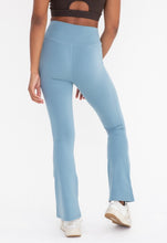 Load image into Gallery viewer, Dusty Blue Flare Leggings
