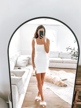 Load image into Gallery viewer, Bow Shoulder Mini Dress // WHITE
