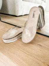 Load image into Gallery viewer, CLEAR Espadrille Sandals
