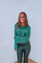Load image into Gallery viewer, Grace Bell Sleeved Crop Long Sleeve
