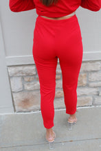 Load image into Gallery viewer, Holly Red Suit//  Blazer and Pants
