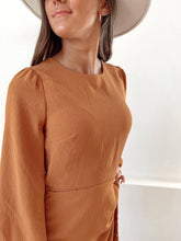 Load image into Gallery viewer, Burnt Orange Adventurer Dress

