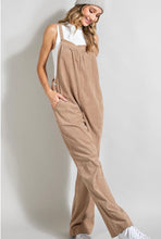 Load image into Gallery viewer, Slouchy Corduroy Overalls// Camel
