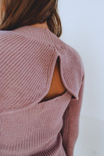 Load image into Gallery viewer, Purple Overlay Sweater
