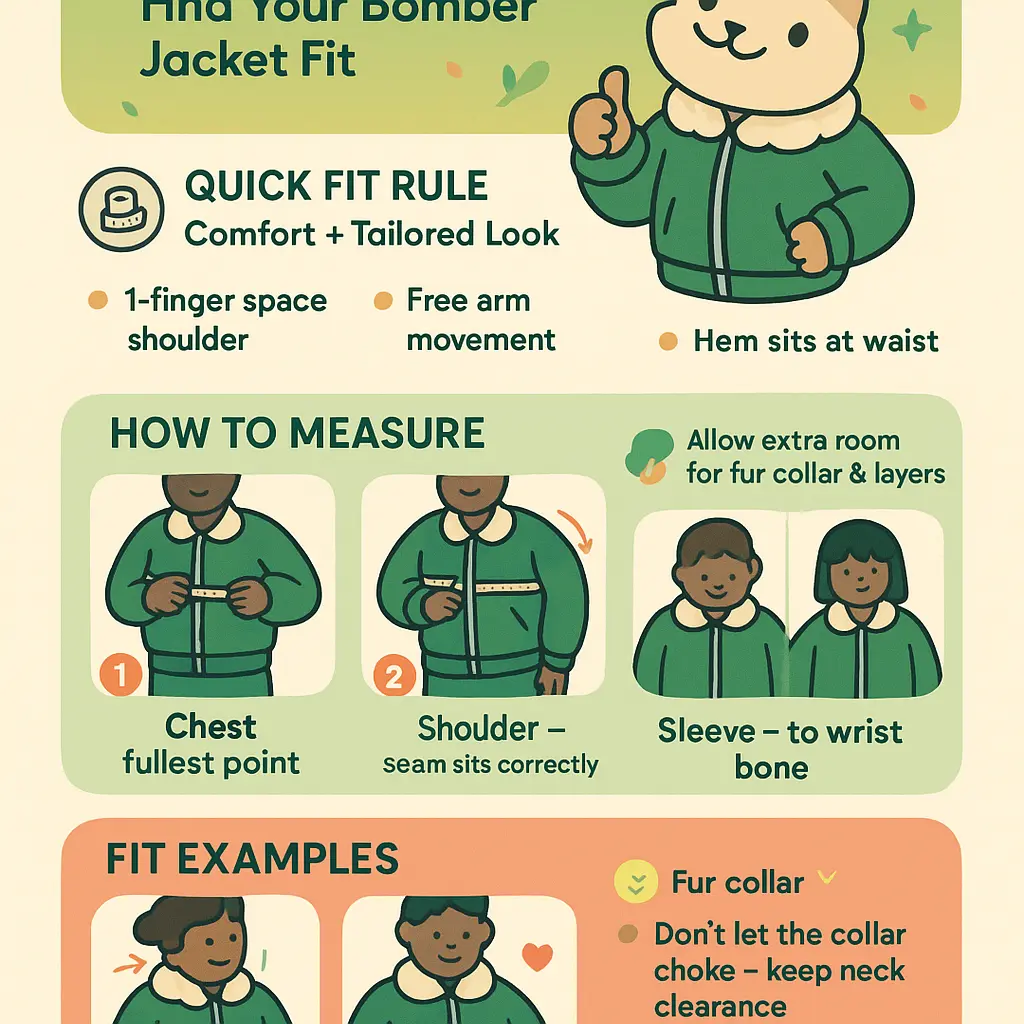 green fur bomber jacket - FurSource