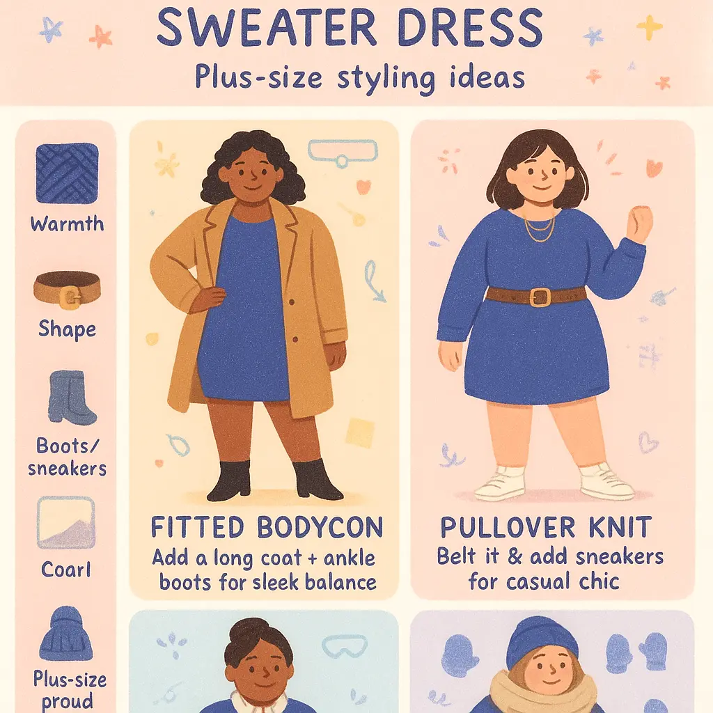 royal blue sweater dress - Dress