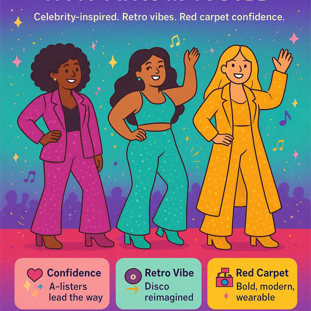 sequin bellbottoms - Stretch