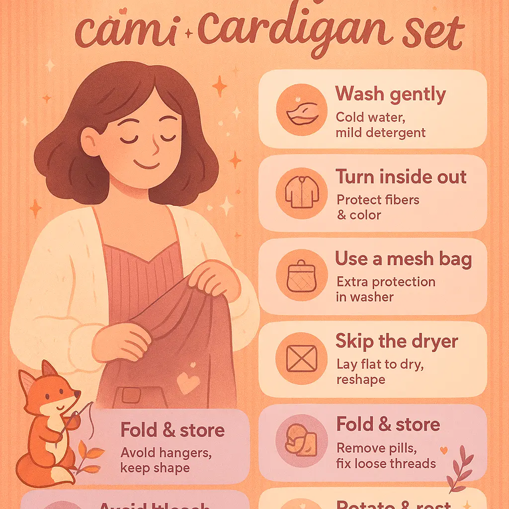 cami and cardigan set - Loungewear