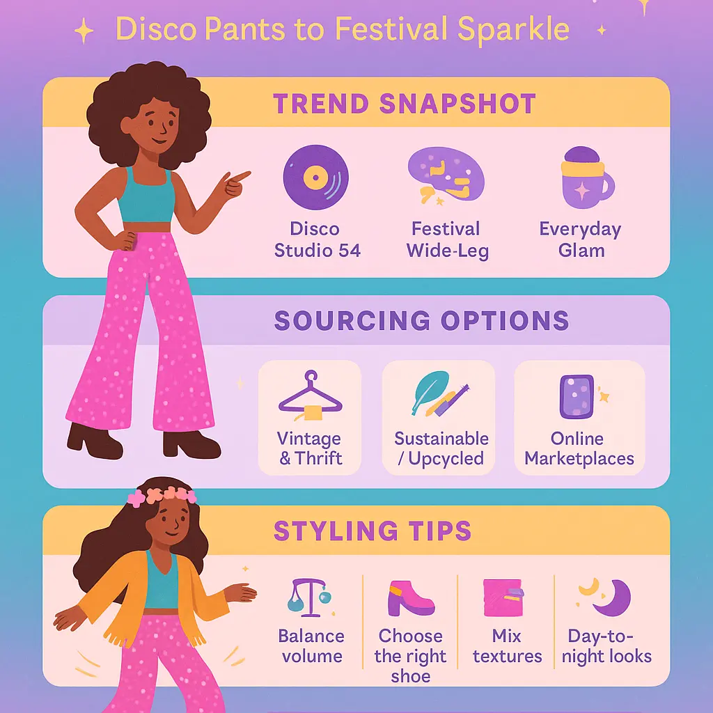 sequin bellbottoms - Fashion