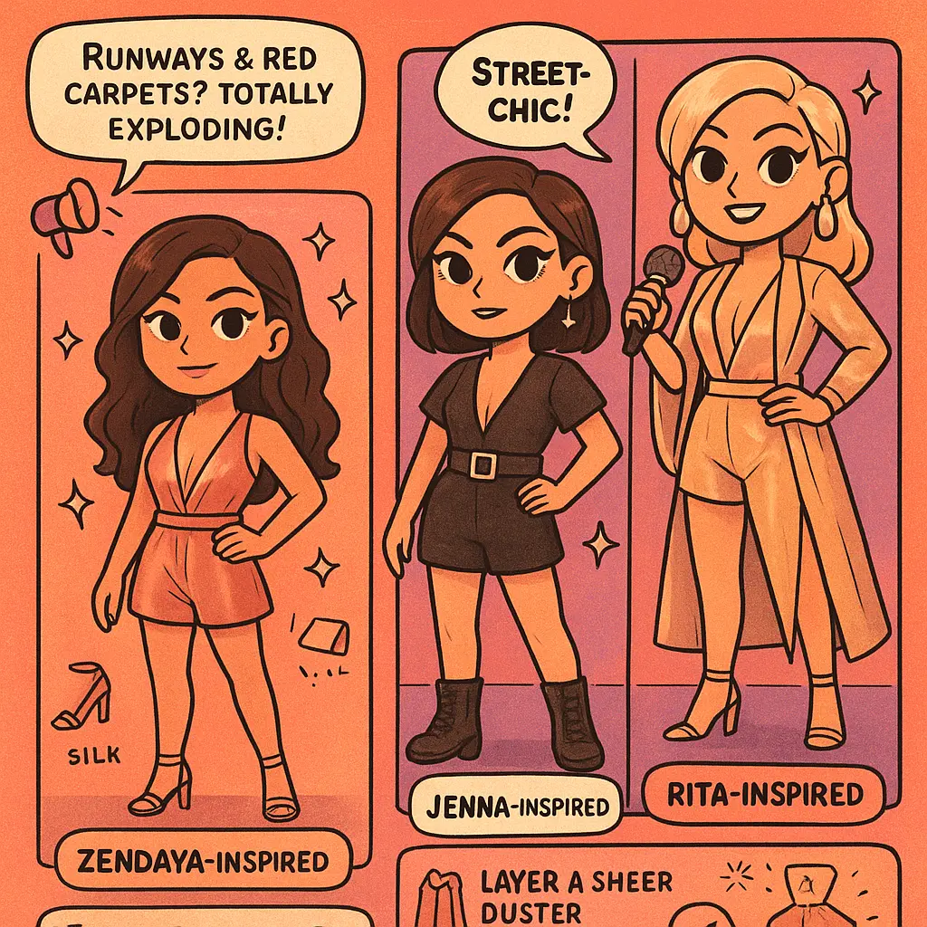 plunge neckline romper - Dresses