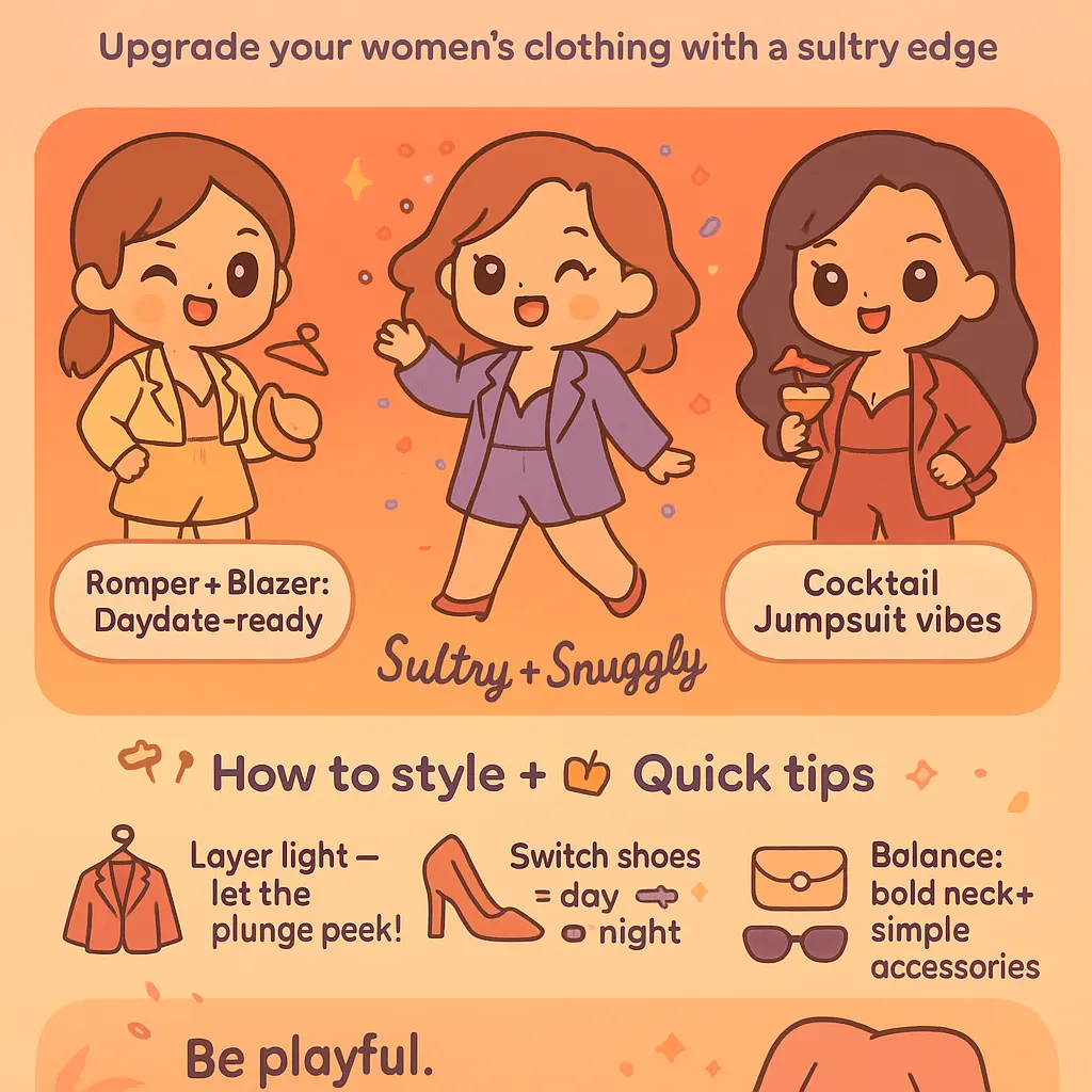 plunge neckline romper - Blazers