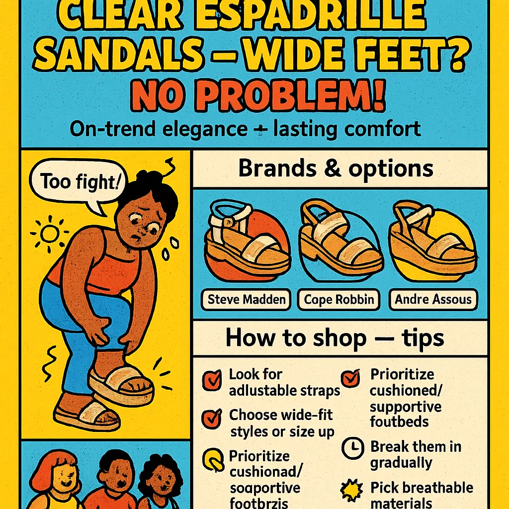 clear espadrille sandals - Sandals