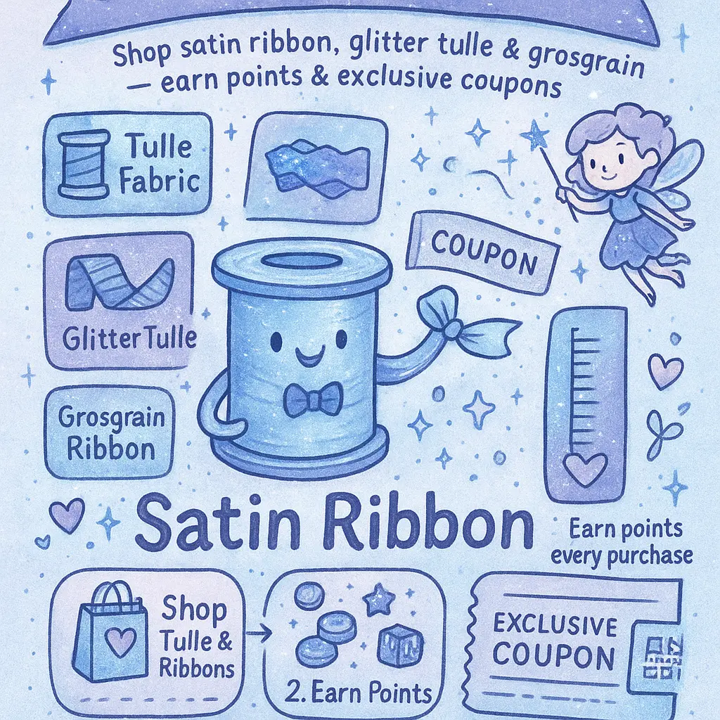 tulle shop coupon - Ribbon