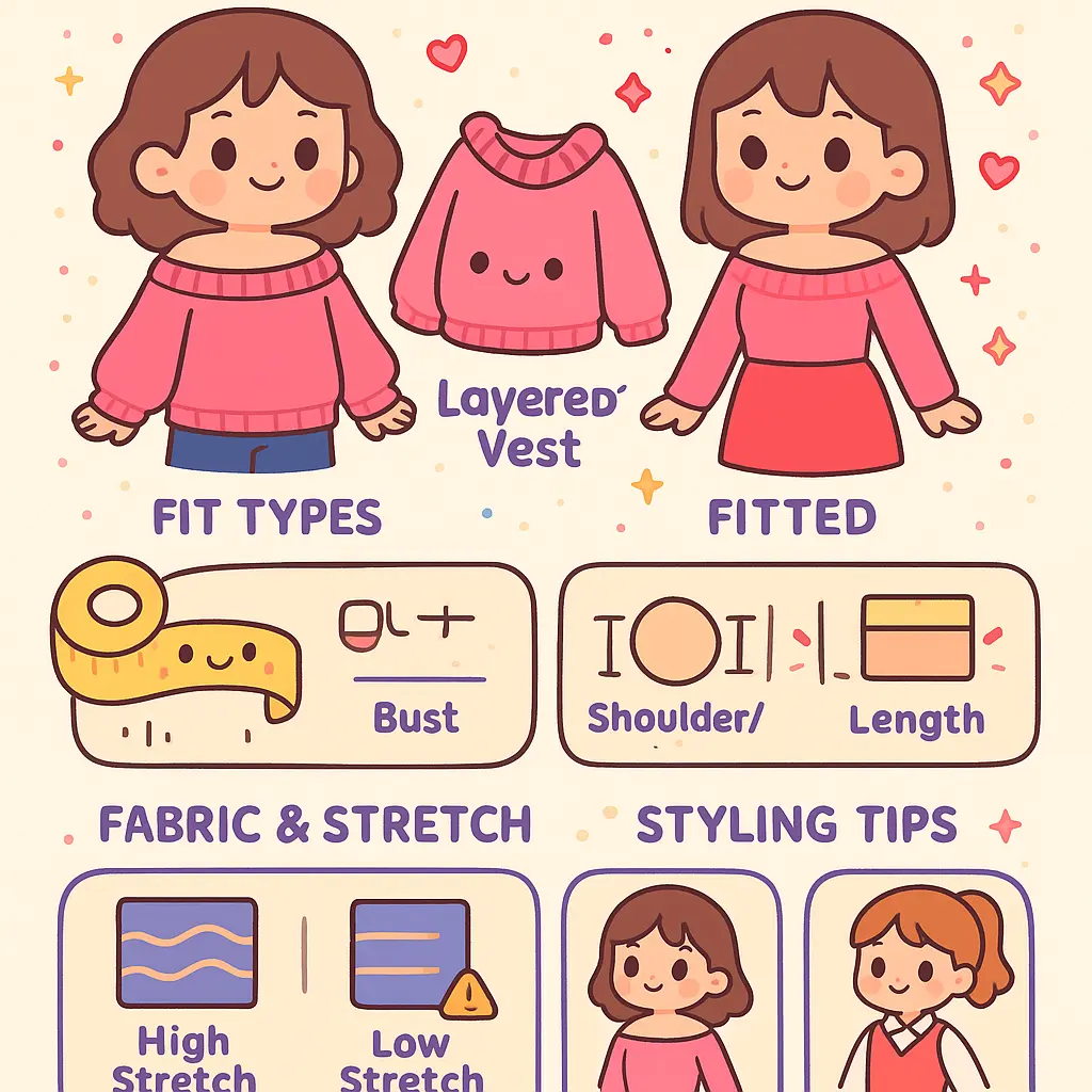 pink off shoulder sweater - Sweater