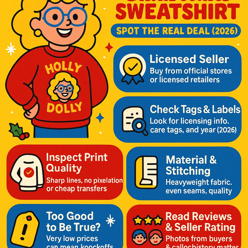 holly dolly christmas sweatshirt - Sweatshirt