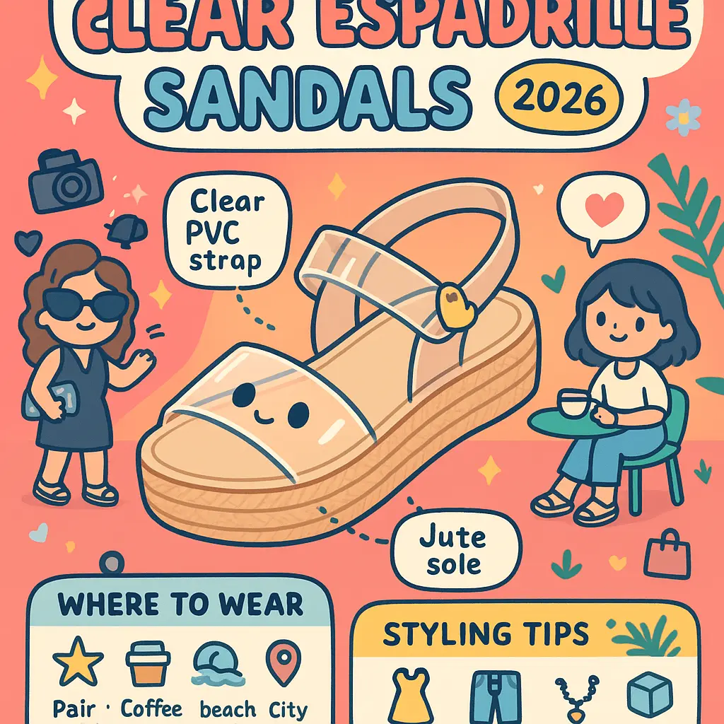 clear espadrille sandals - Espadrilles