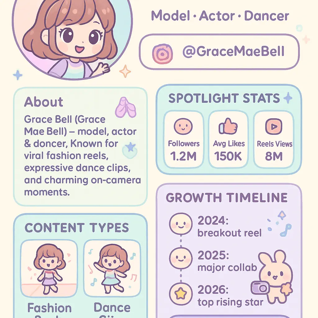 grace bell model - Instagram