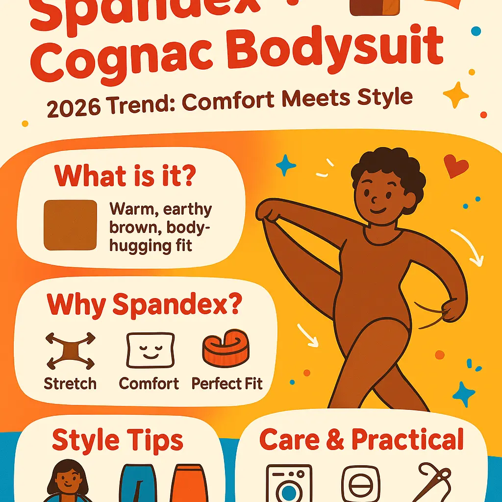 cognac bodysuit - Spandex