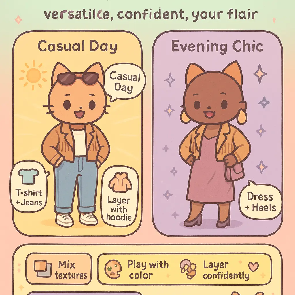 leather gallery fringe jacket - Blazer