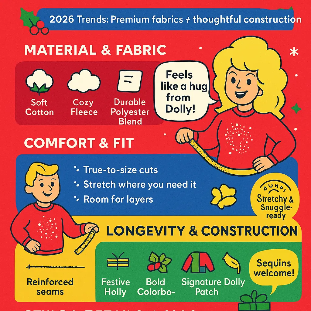 holly dolly christmas sweatshirt - Christmas