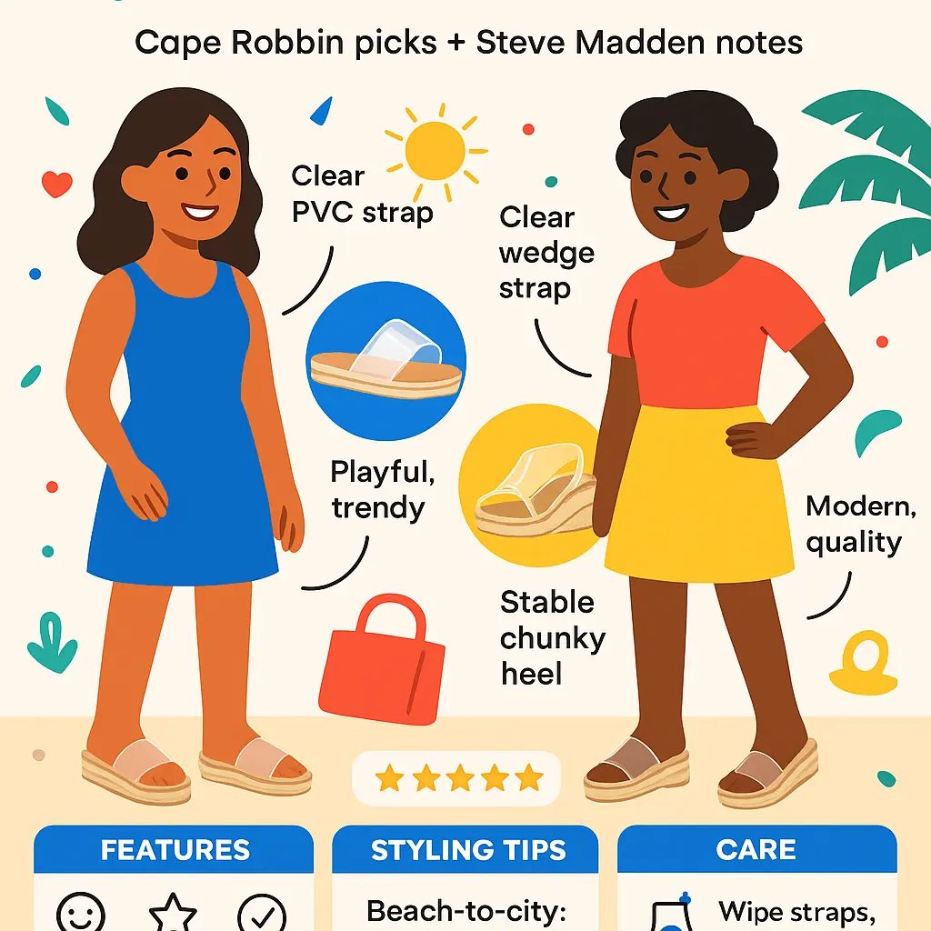 clear espadrille sandals - Robbin