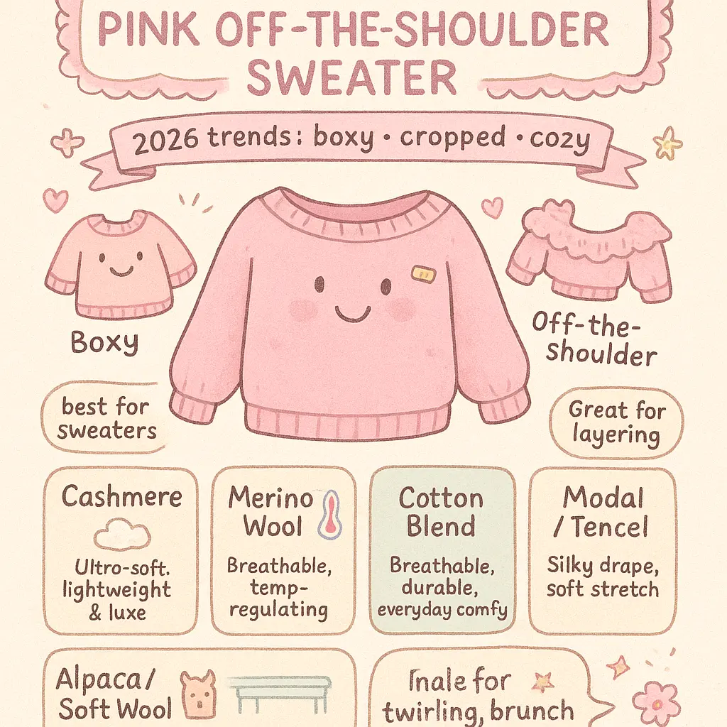 pink off shoulder sweater - LoveShackFancy