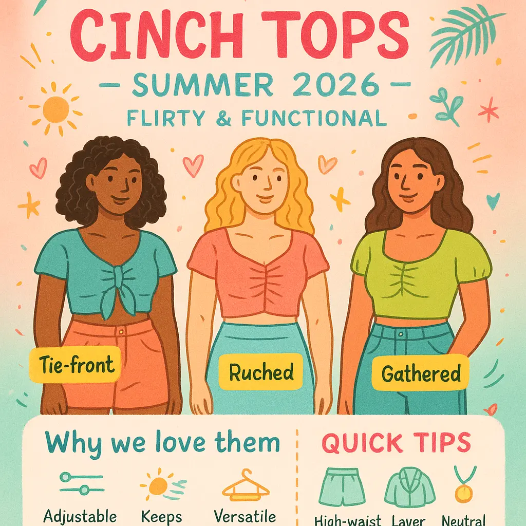 cinch crop top - Crop