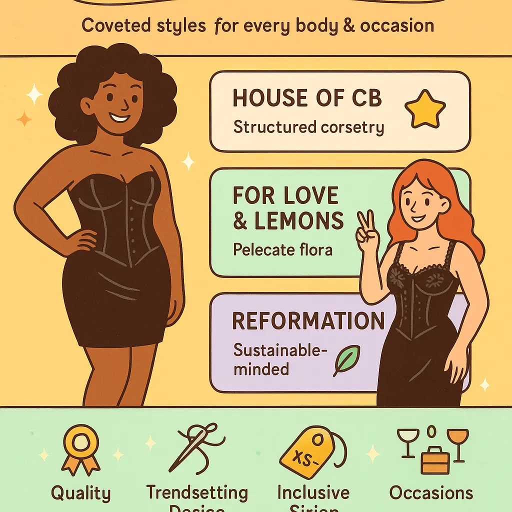 black satin corset dress - Satin