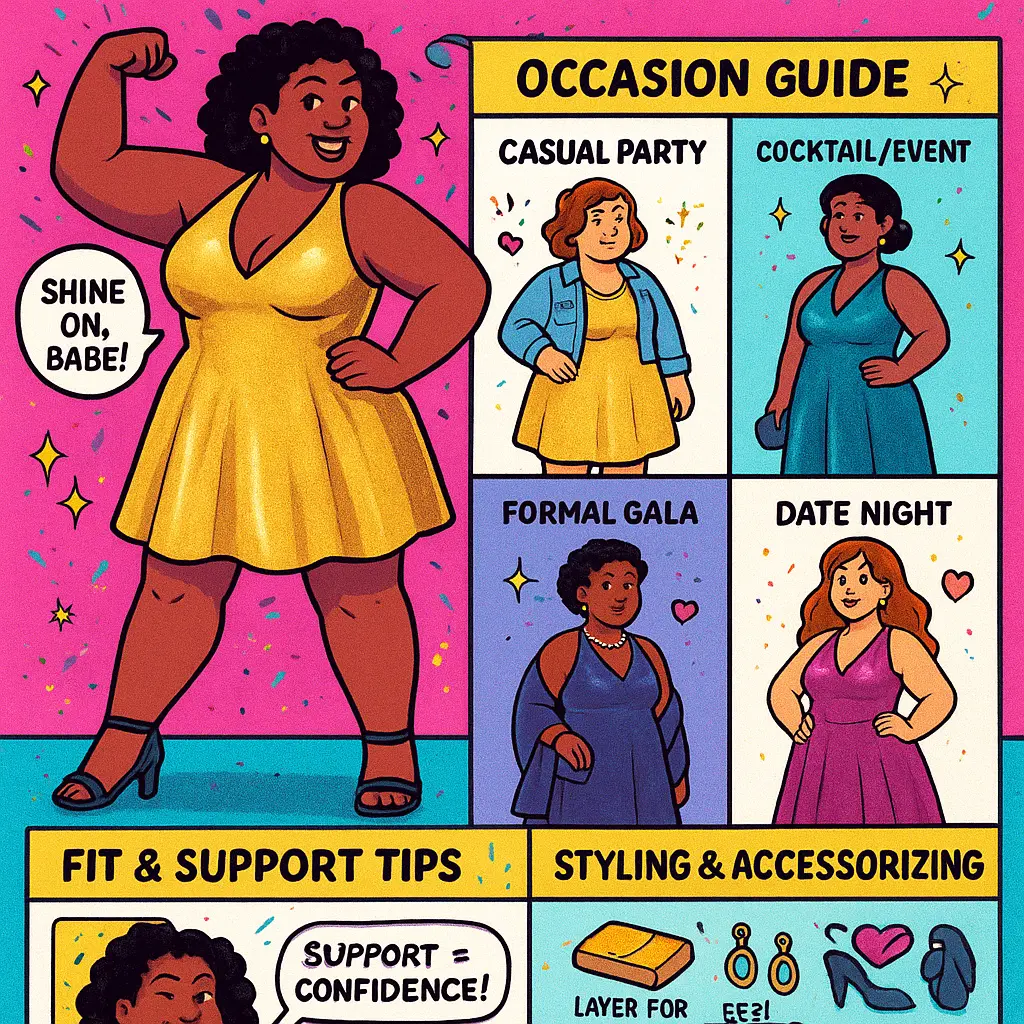 metallic halter dress - Plus