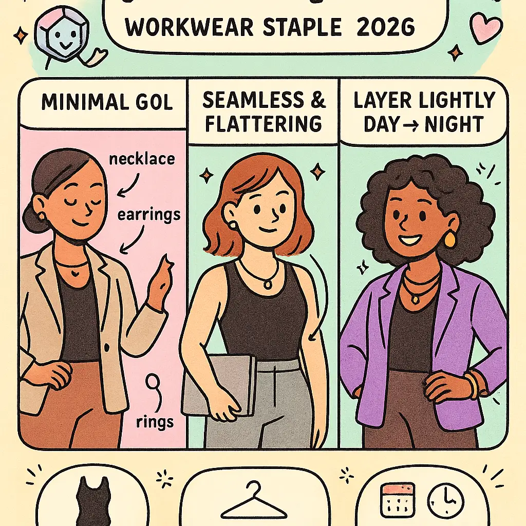 black racerback bodysuit - Jewelry