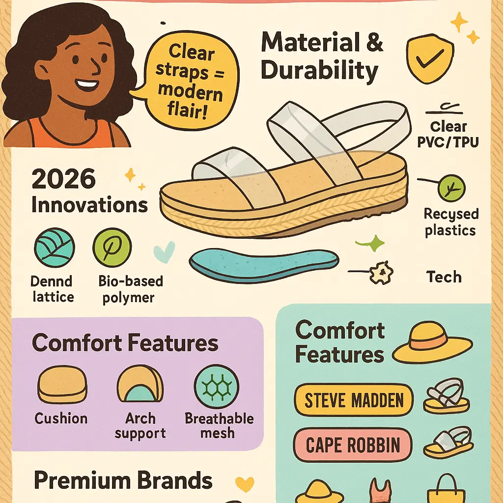 clear espadrille sandals - Sandals