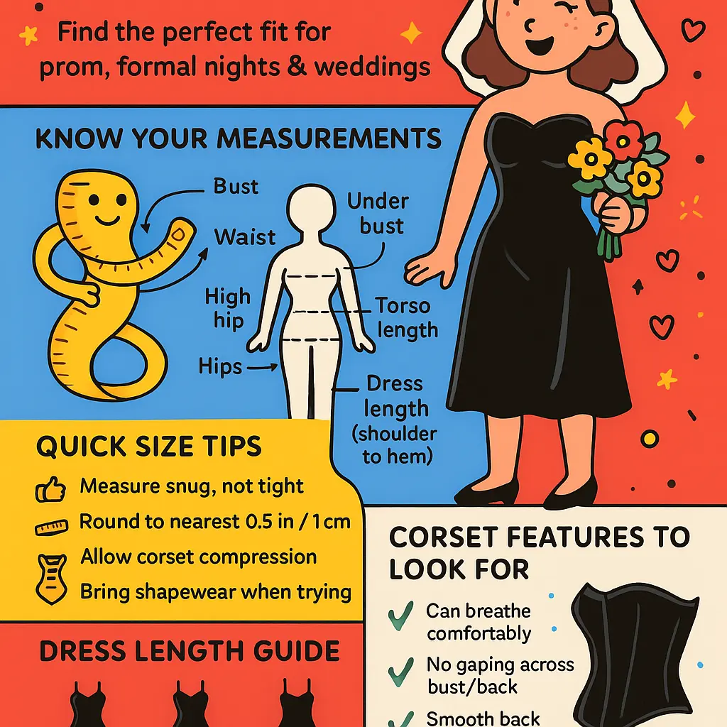 black satin corset dress - Bridal