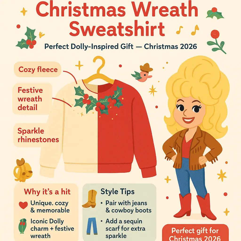 holly dolly christmas sweatshirt - Sweatshirt