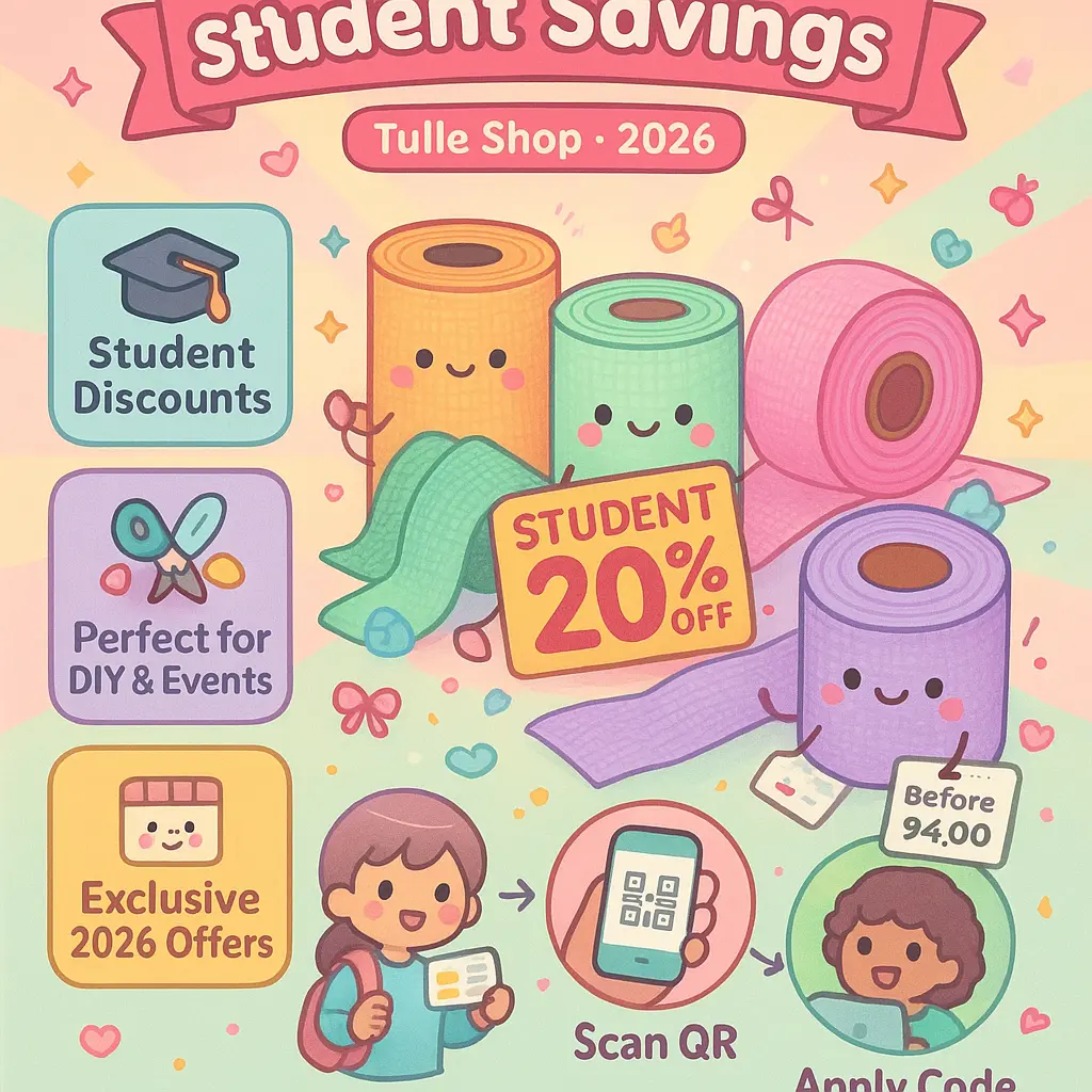 tulle shop coupon - Ribbon