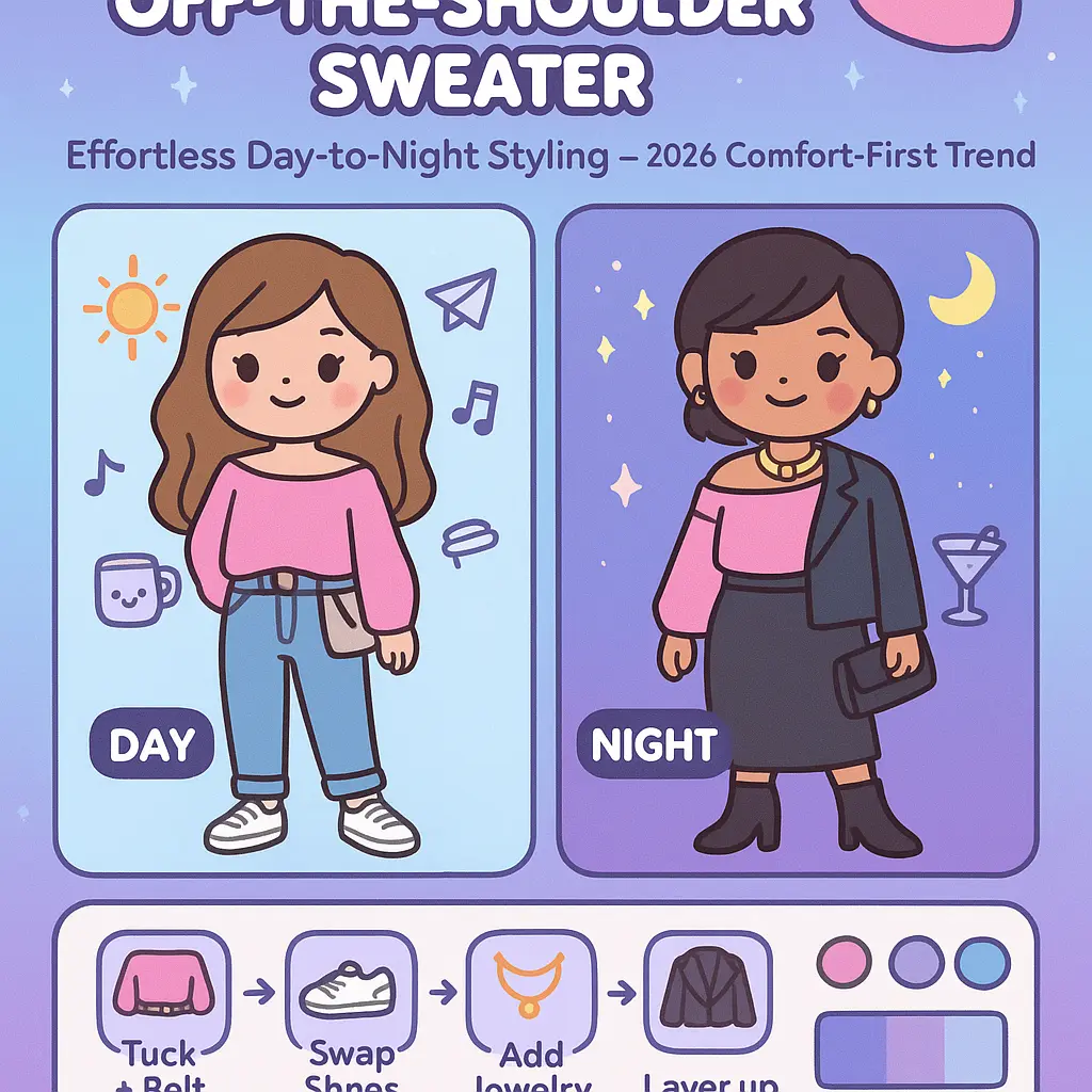 pink off shoulder sweater - Oversized