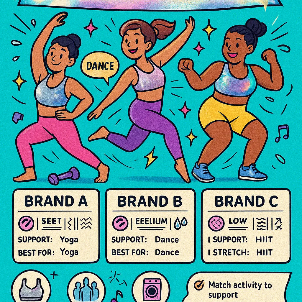 metallic sports bra - Performance