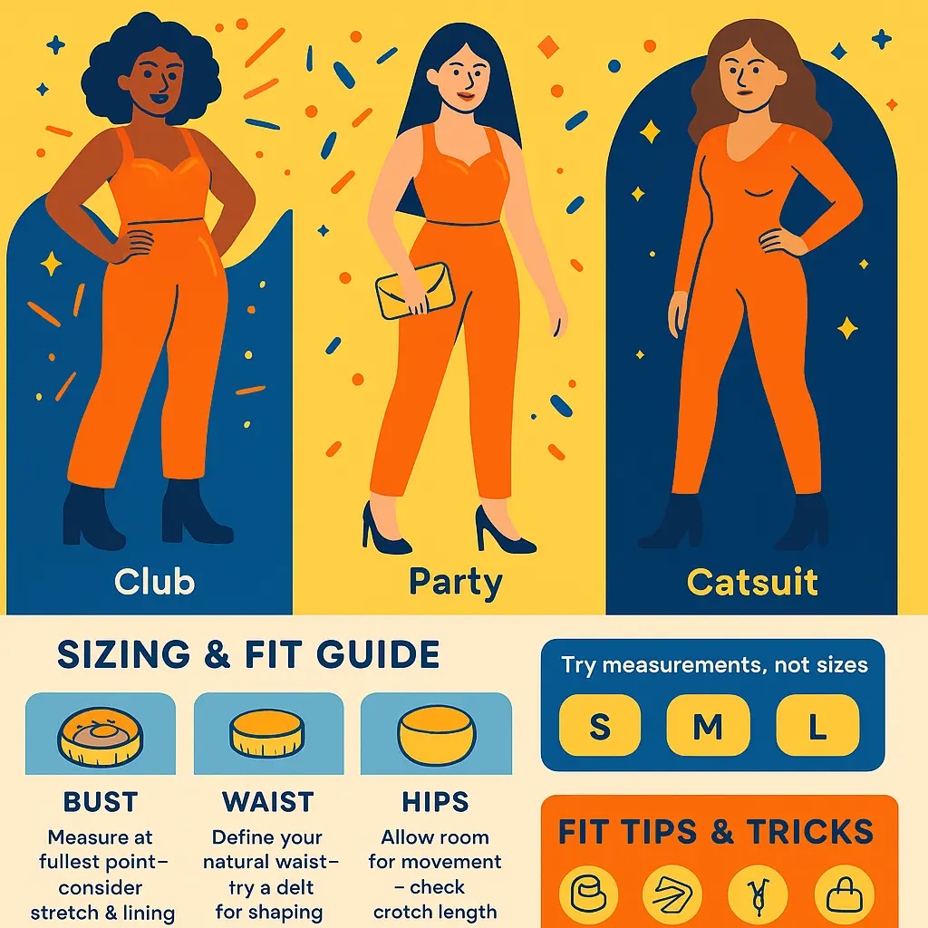 orange faux leather jumpsuit - Playsuit