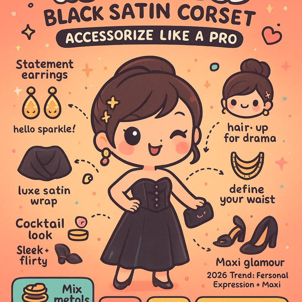 black satin corset dress - Bridesmaid