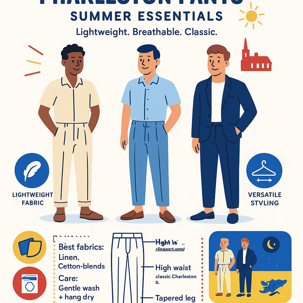 charleston pants - Pleated