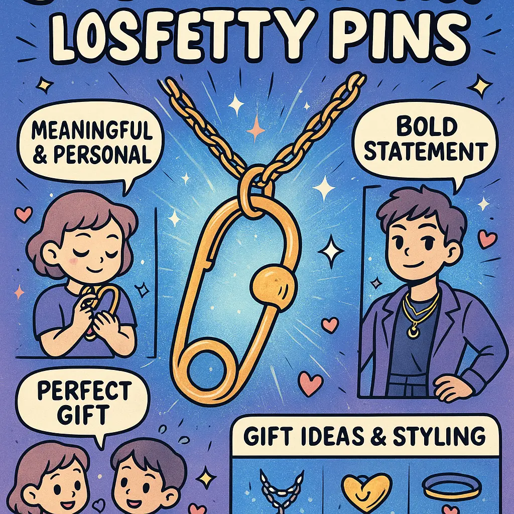 love safety pin - Statement